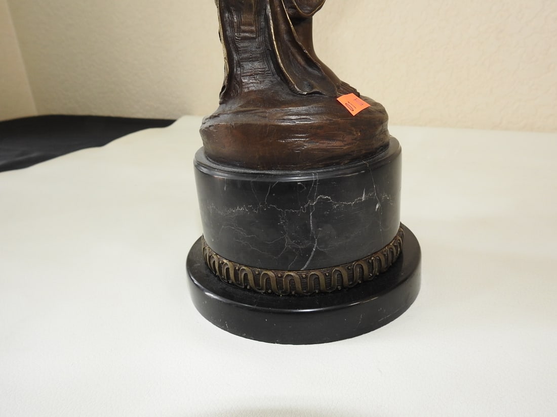 Bronze Spirit of Spring Statue after Jean Patoue - 7