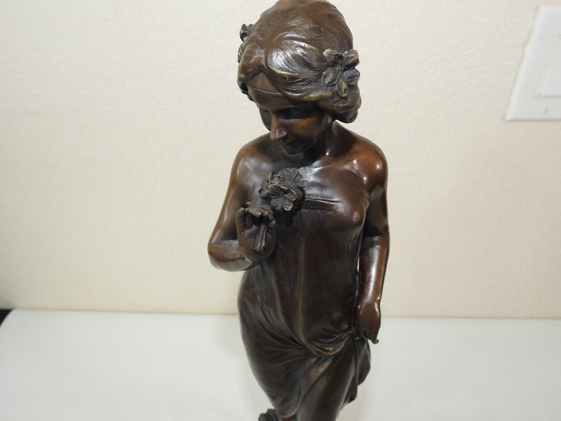 Bronze Allegory of Spring Statue after Jean Patoue - 2
