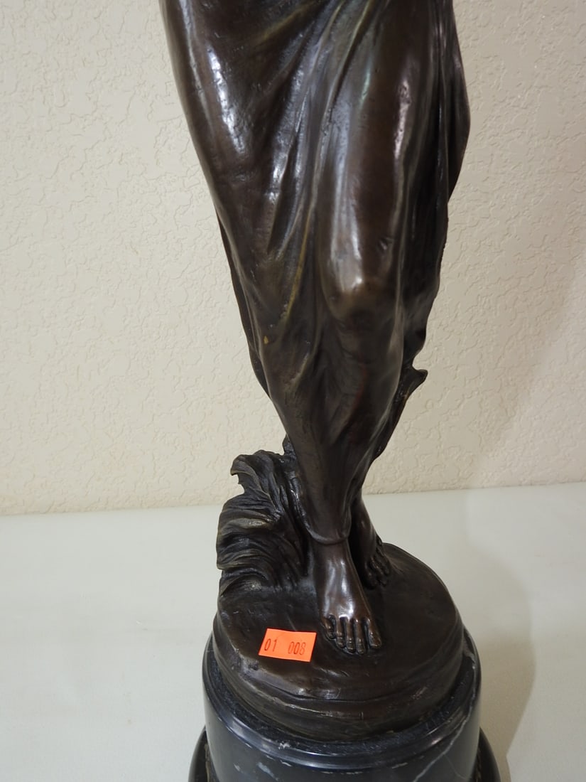 Bronze Allegory of Spring Statue after Jean Patoue - 4