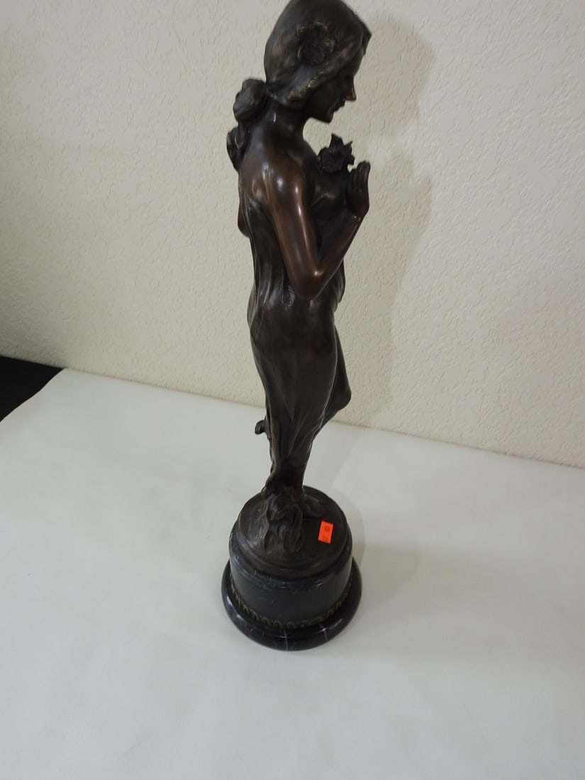 Bronze Allegory of Spring Statue after Jean Patoue - 6