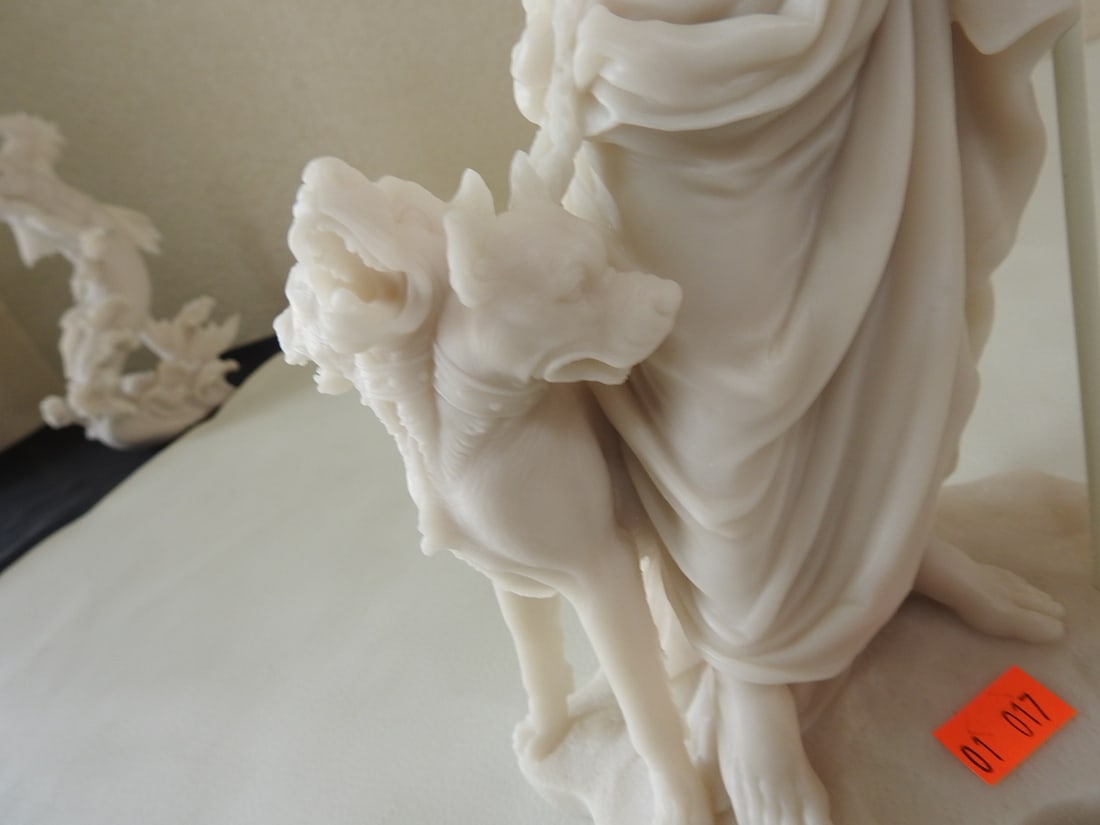 Classical Hades with Cerberus Statue - 6