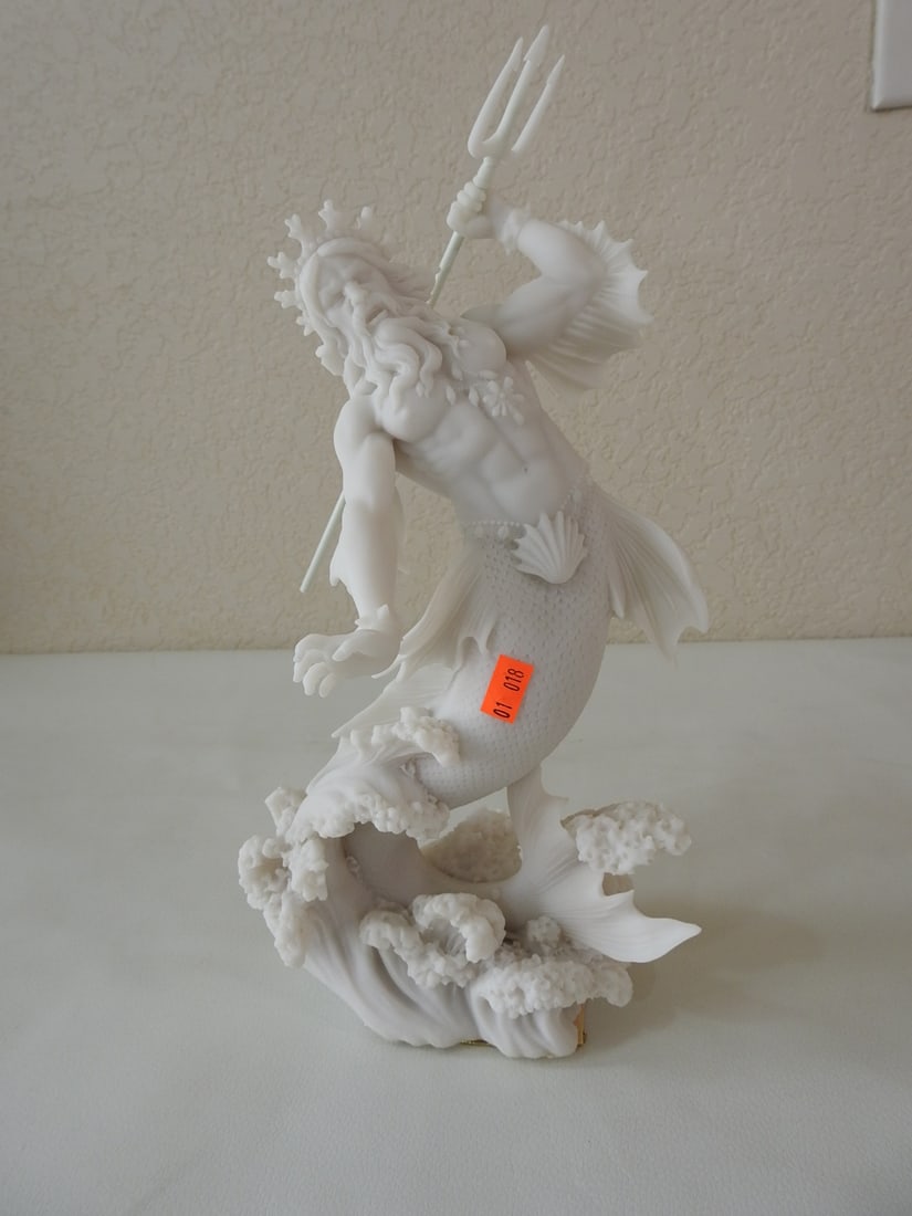 Classical Poseidon Statue - 2