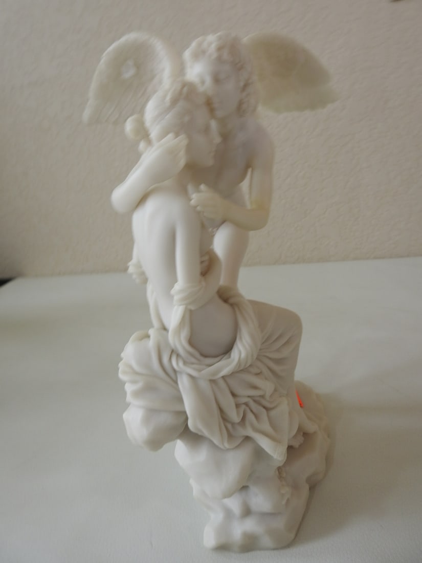 Classical Psyche and Cupid Statue - 6