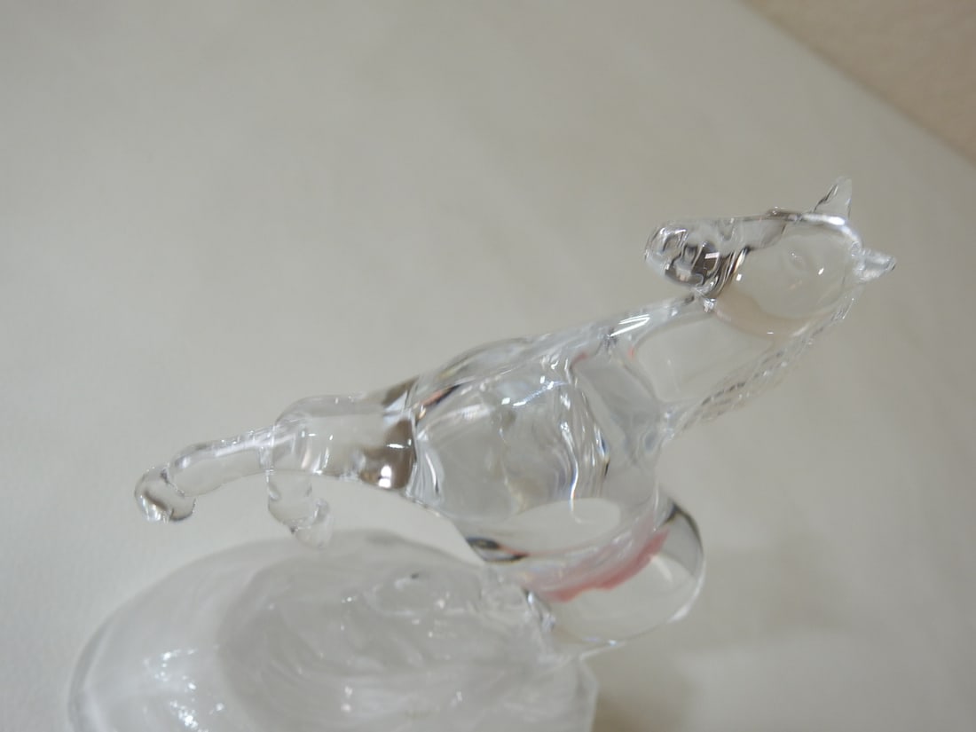 Cristal D'Arques-Durand Lead Crystal Unicorn Figurine - 3