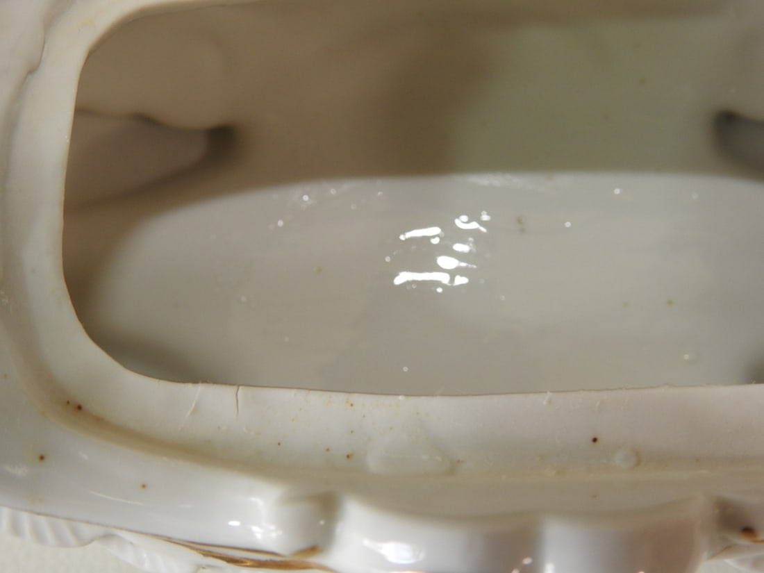Ucagco Mid-Century Porcelain Cherub Gondola Centerpiece - 10