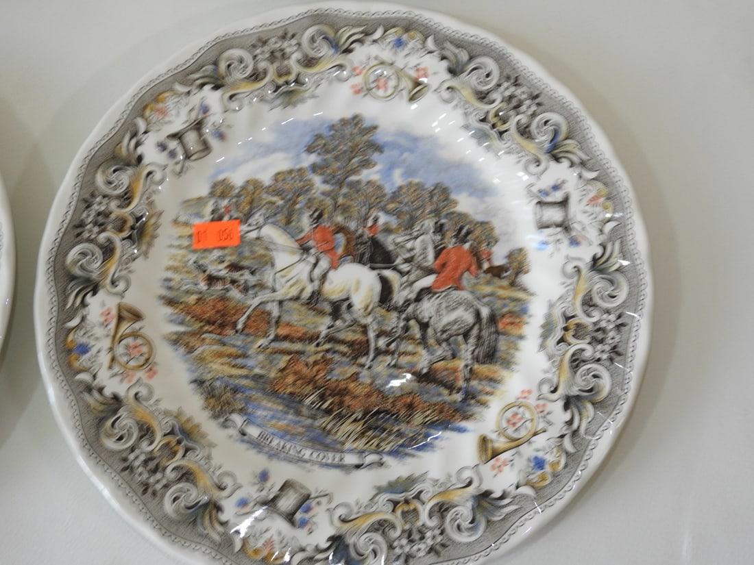 Churchill England Herring's Hunt Plates Set of 4 - 2