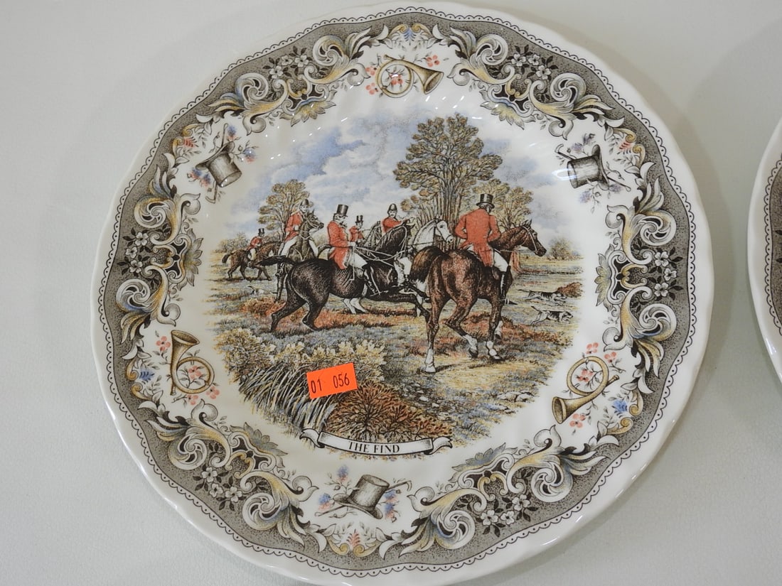 Churchill England Herring's Hunt Plates Set of 4 - 4