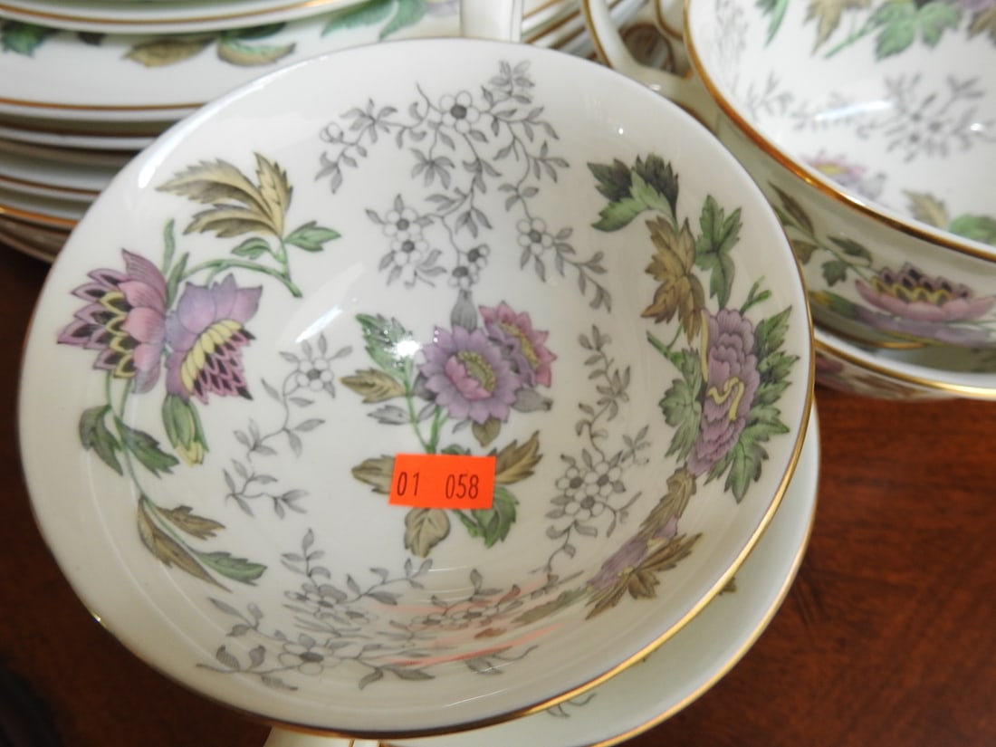 Wedgwood Avon Bone China Dinnerware Set, 57 Pieces - 2