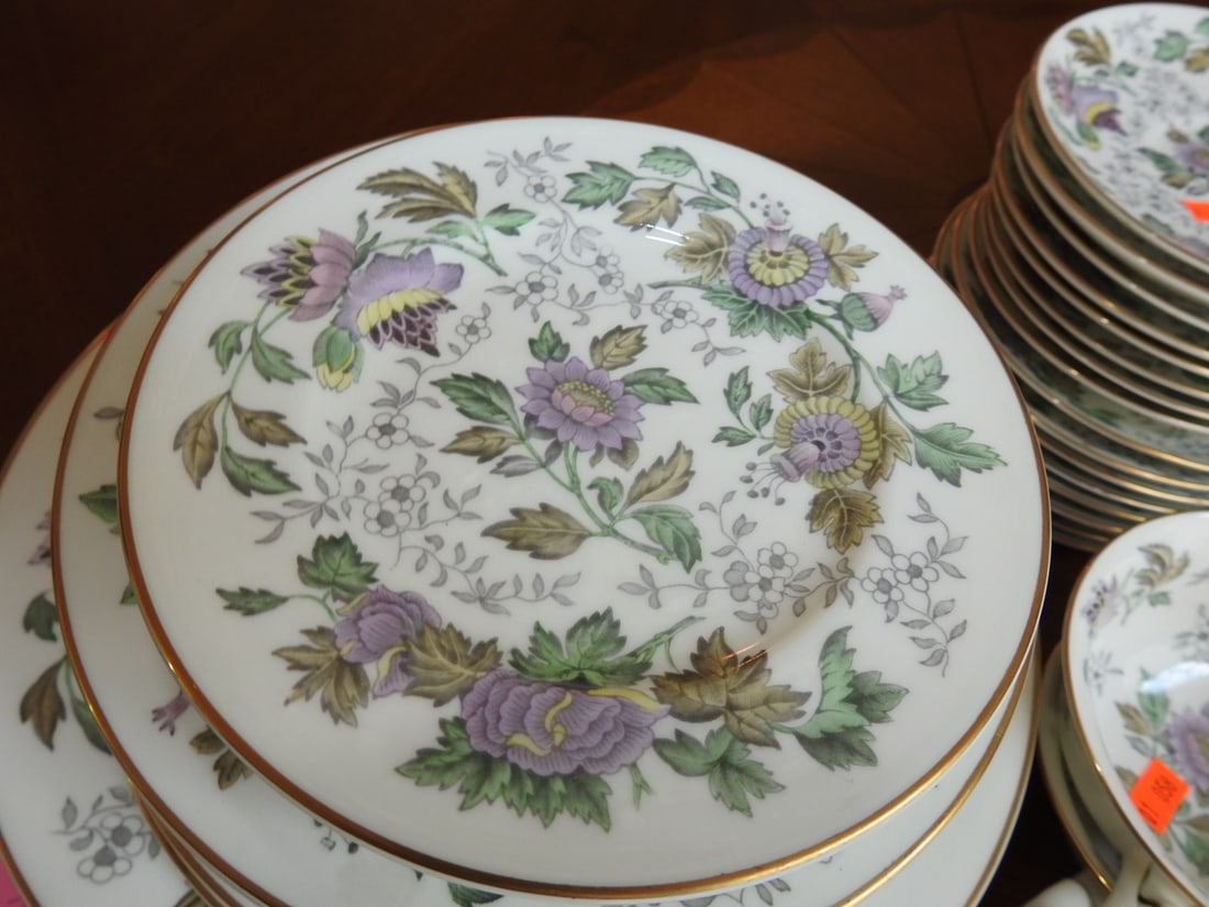 Wedgwood Avon Bone China Dinnerware Set, 57 Pieces - 3
