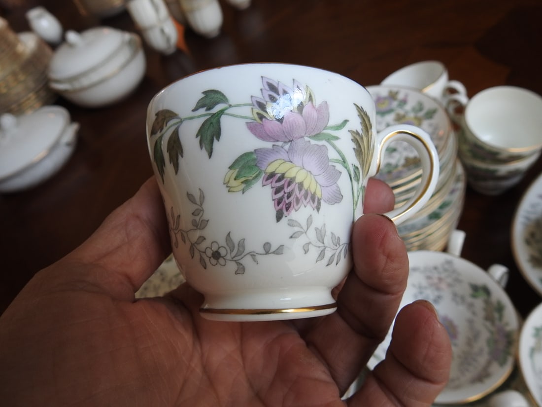 Wedgwood Avon Bone China Dinnerware Set, 57 Pieces - 6
