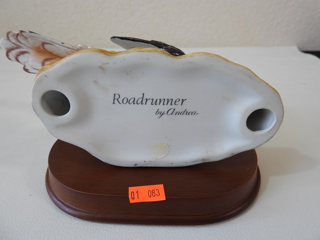 Andrea by Sadek Porcelain Roadrunner Figurine - 5