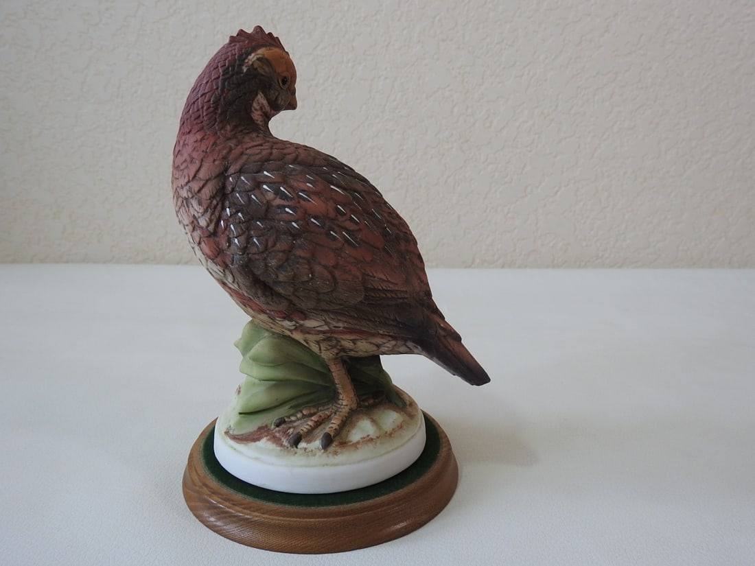 Napcoware Japan Bobwhite Quail Porcelain Figurine #C-6725 - 3
