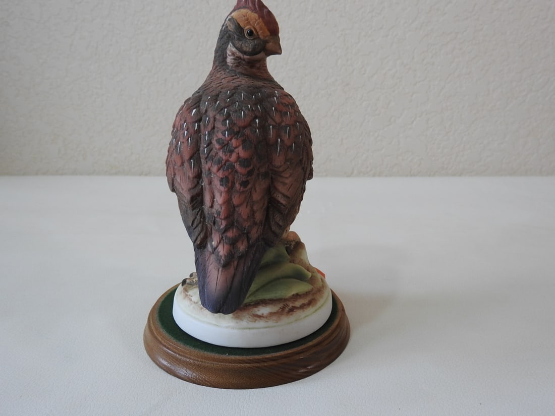 Napcoware Japan Bobwhite Quail Porcelain Figurine #C-6725 - 4