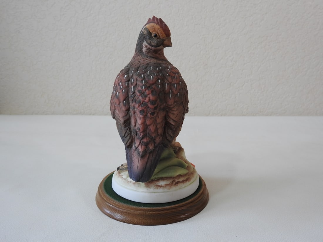 Napcoware Japan Bobwhite Quail Porcelain Figurine #C-6725 - 5
