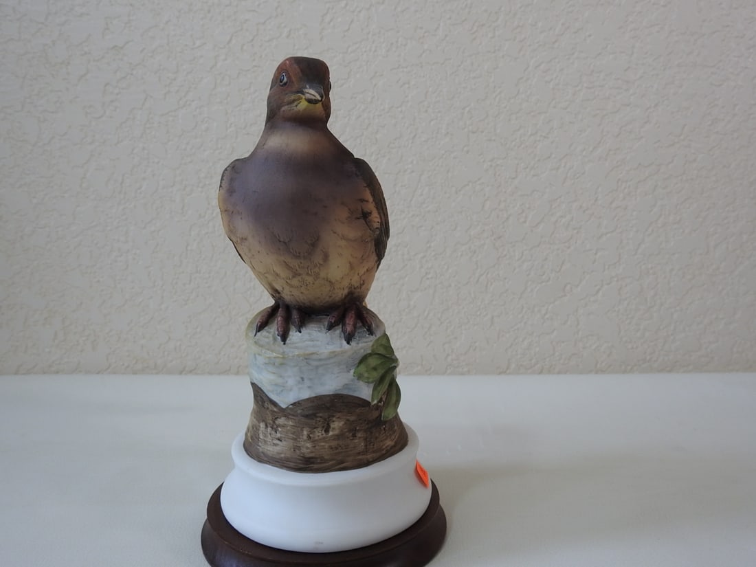Andrea by Sadek Mourning Dove Porcelain Figurine #7131 - 2
