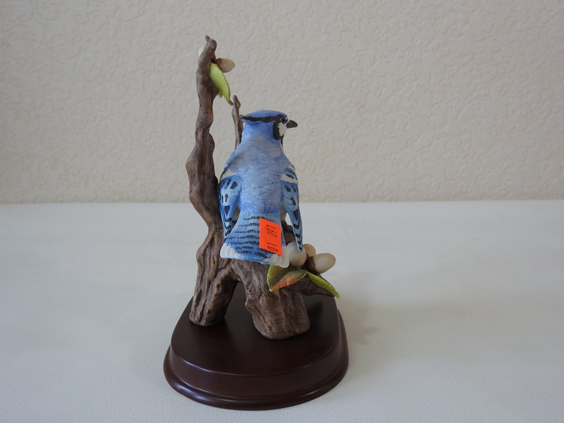 Lefton China Porcelain Blue Jay Figurine #03994 - 2