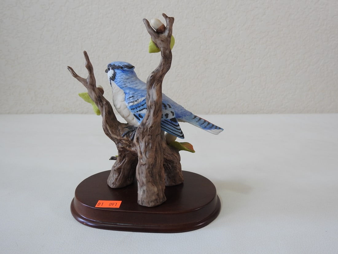 Lefton China Porcelain Blue Jay Figurine #03994 - 3