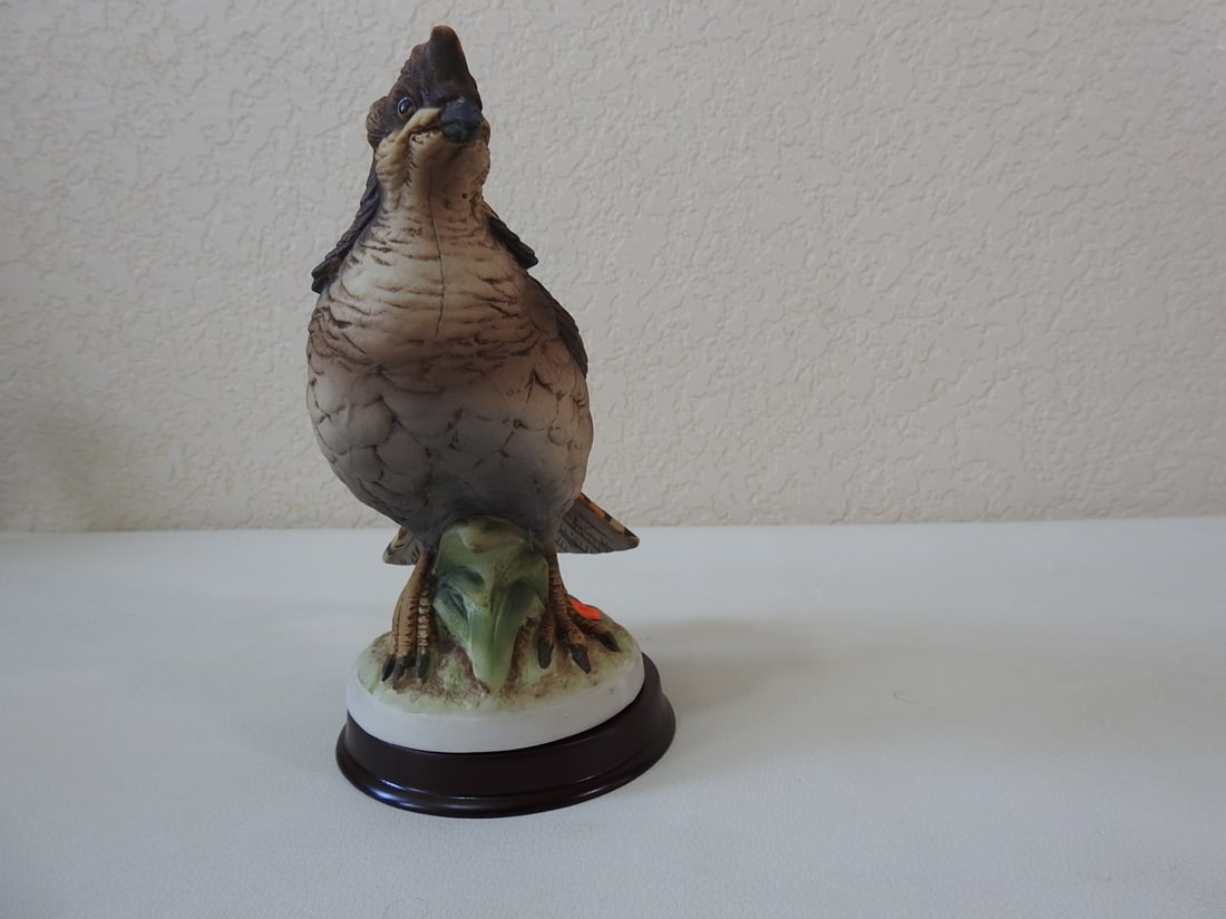 Napcoware Japan Ruffed Grouse Porcelain Figurine #C-6726 - 2