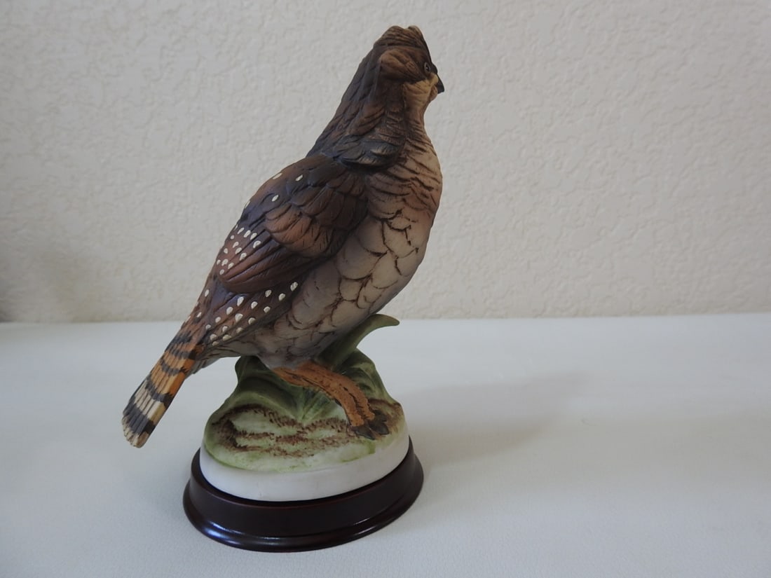 Napcoware Japan Ruffed Grouse Porcelain Figurine #C-6726 - 3