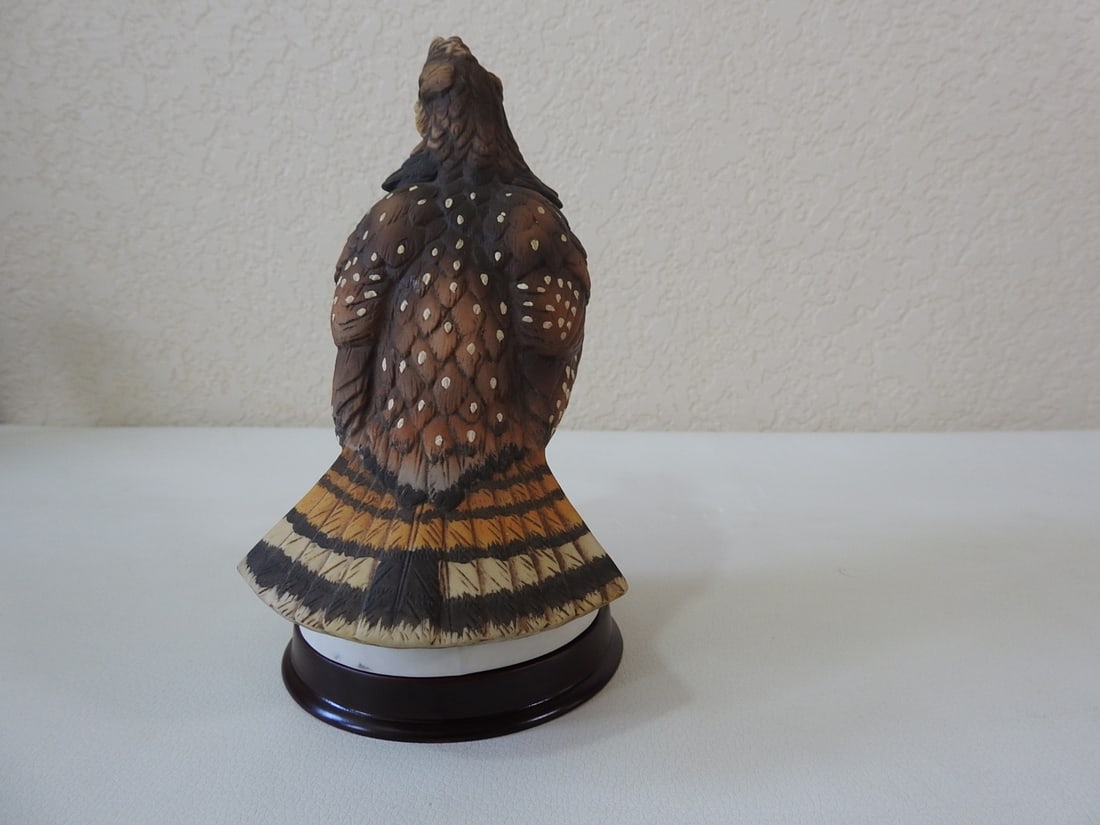 Napcoware Japan Ruffed Grouse Porcelain Figurine #C-6726 - 4