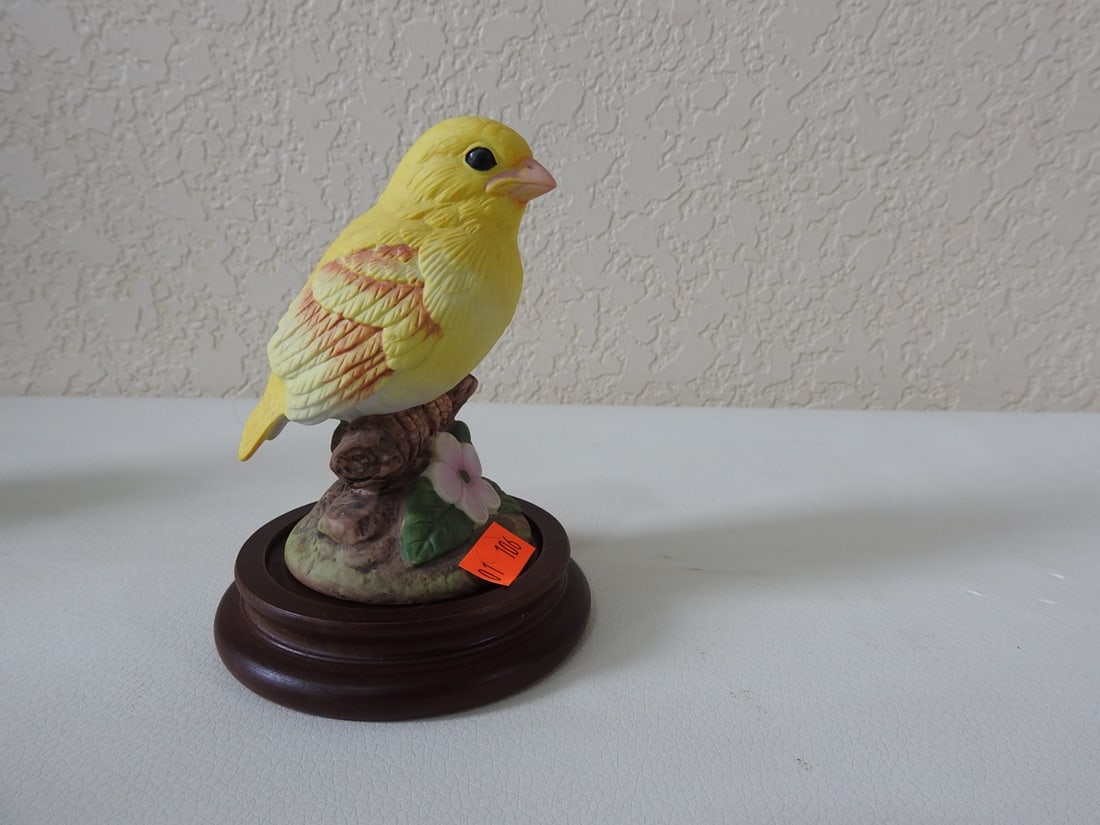 Andrea by Sadek Canary Porcelain Figurine #6350 - 2