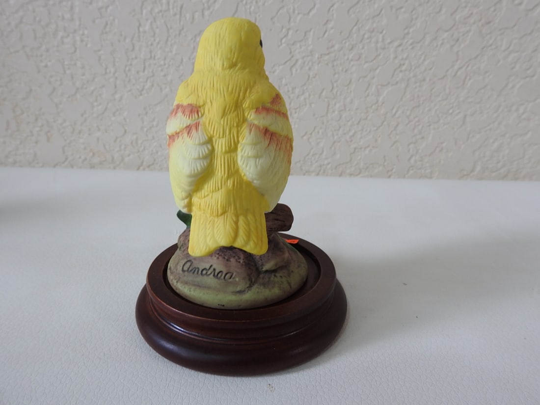 Andrea by Sadek Canary Porcelain Figurine #6350 - 3