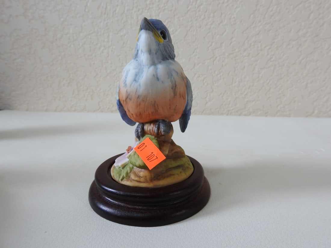 Andrea by Sadek Bluebird Porcelain Figurine #6350 - 4
