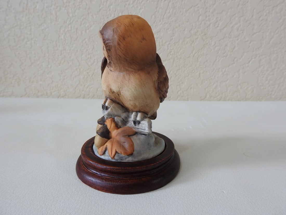 Andrea by Sadek Owl Porcelain Figurine #6350 - 2