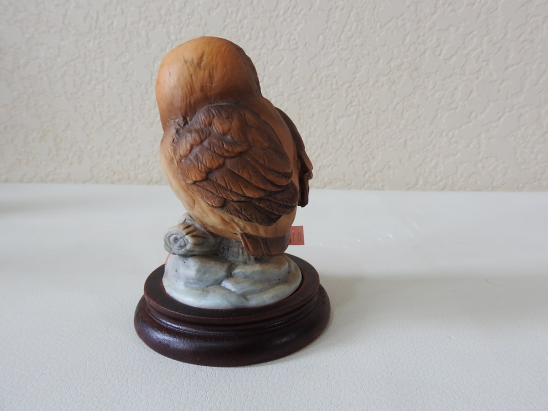 Andrea by Sadek Owl Porcelain Figurine #6350 - 3