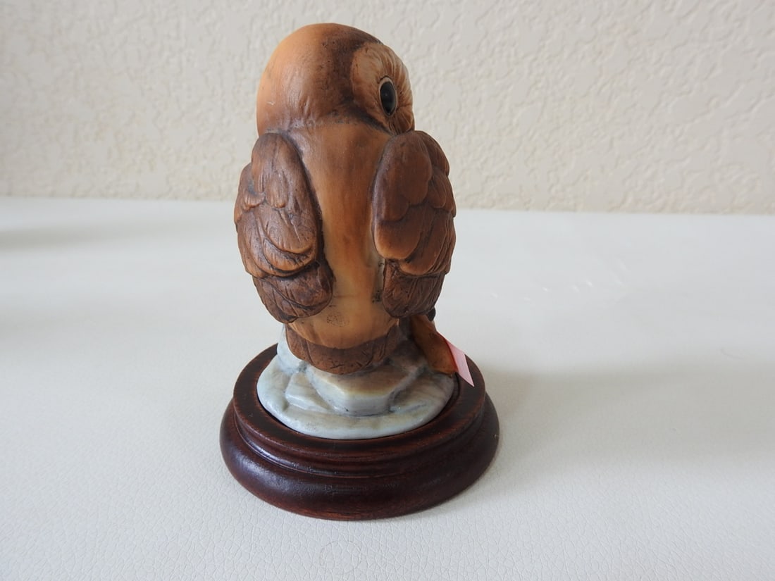 Andrea by Sadek Owl Porcelain Figurine #6350 - 4