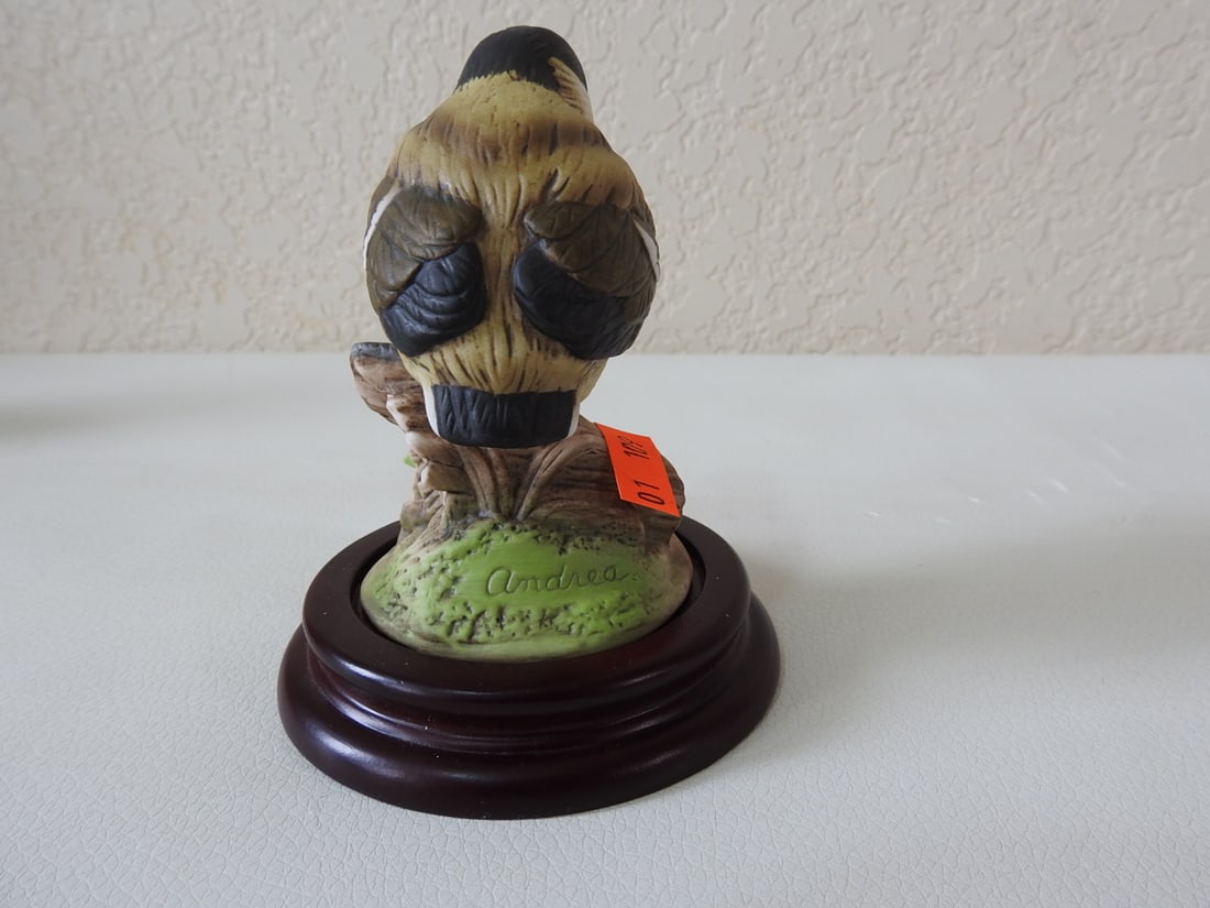 Andrea by Sadek Chickadee Porcelain Figurine #6350 - 2