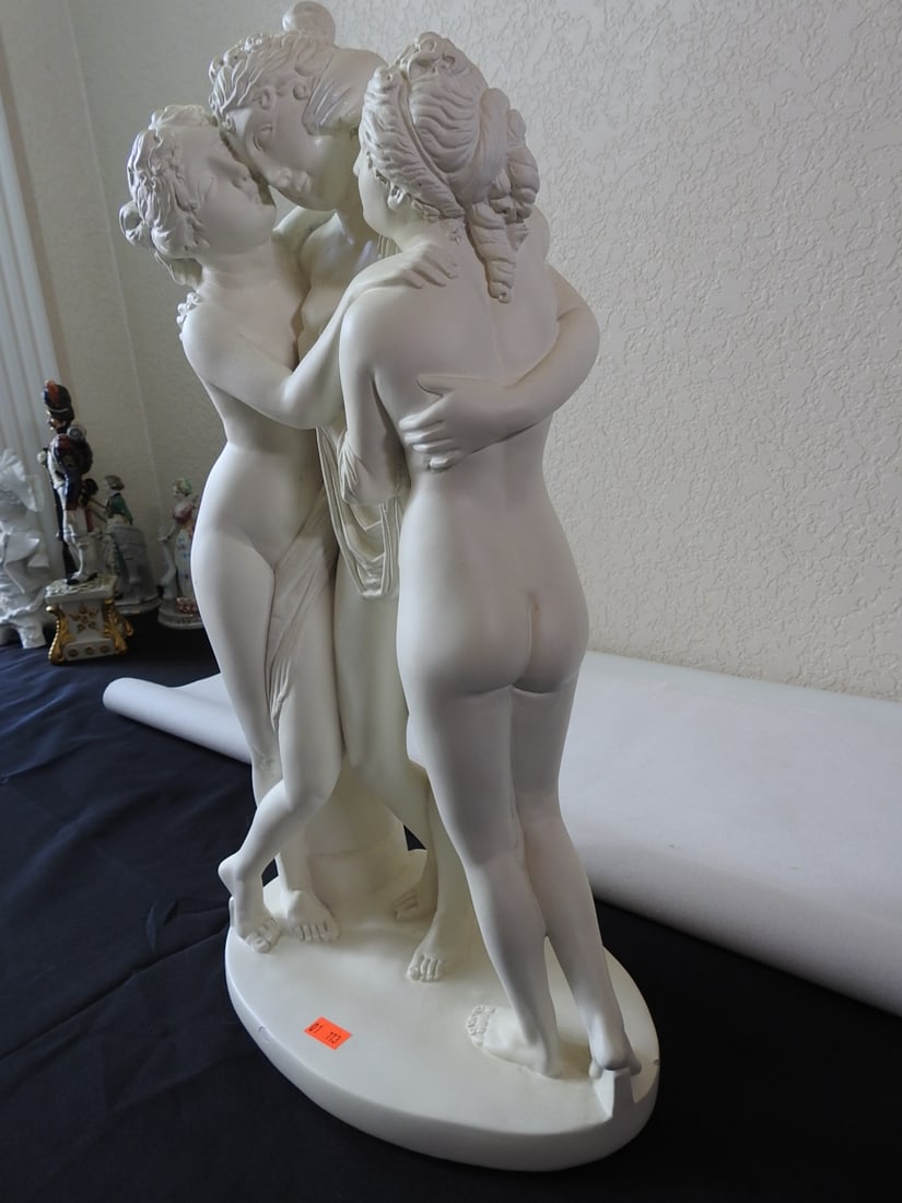 Vintage Three Graces Statue, 1995 - 2