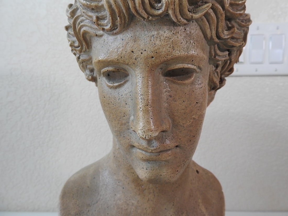 Austin Productions Faux Stone Julius Caesar Bust - 2