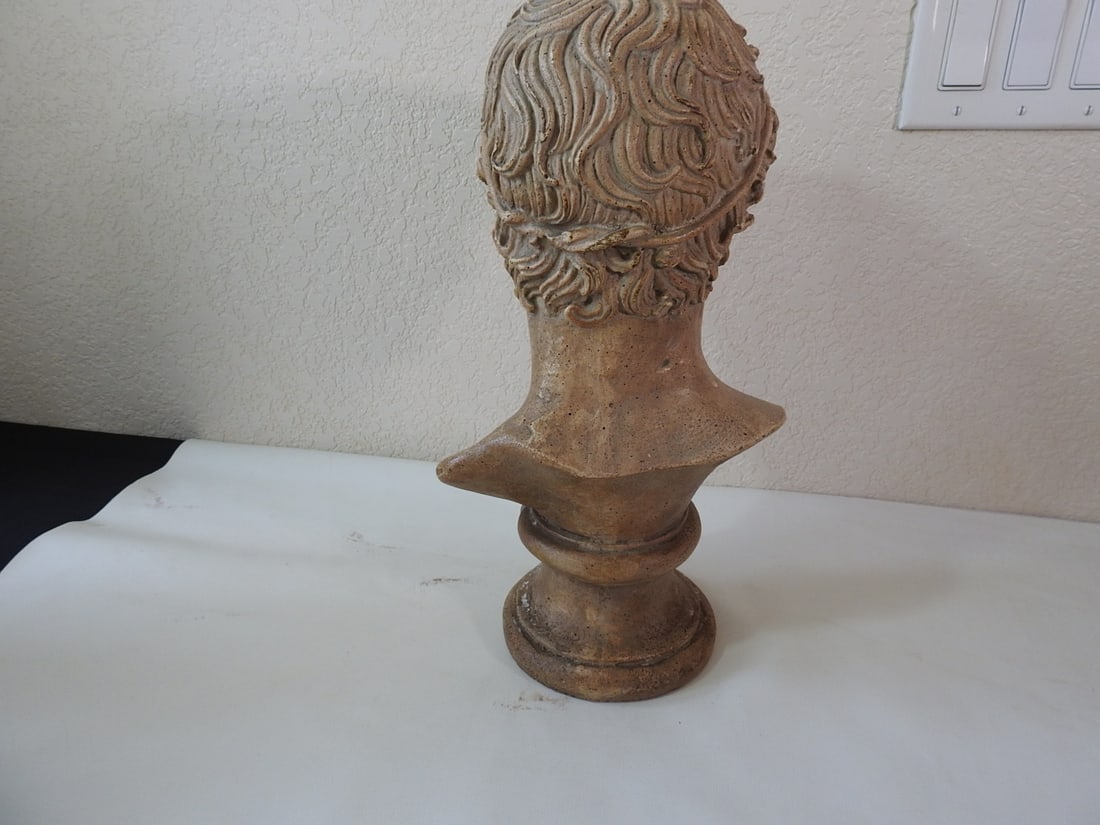 Austin Productions Faux Stone Julius Caesar Bust - 5