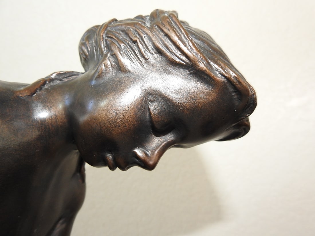 Austin Productions Solid Bronze Lady Statue - 7