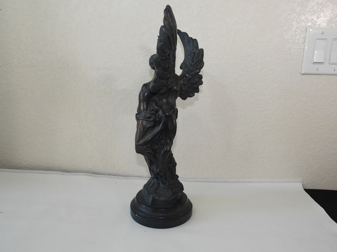 Austin Productions “Wings of Love?? Faux Bronze Sculpture - 2
