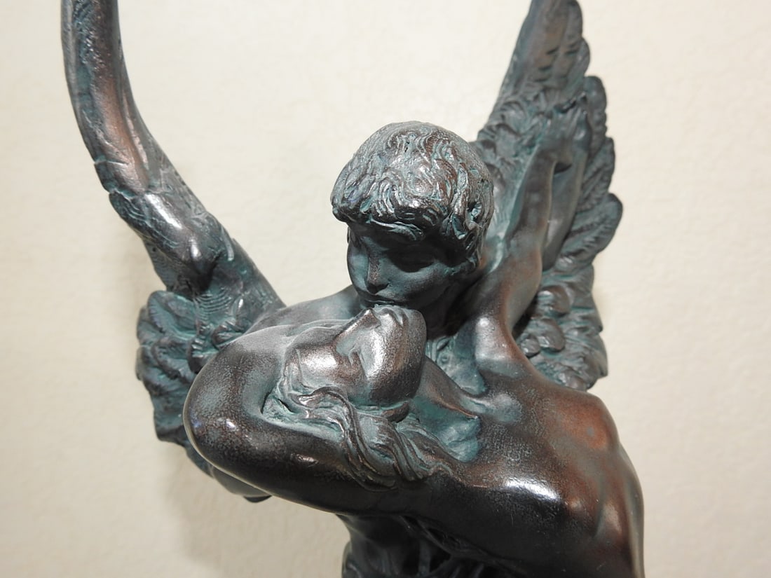 Austin Productions “Wings of Love?? Faux Bronze Sculpture - 4