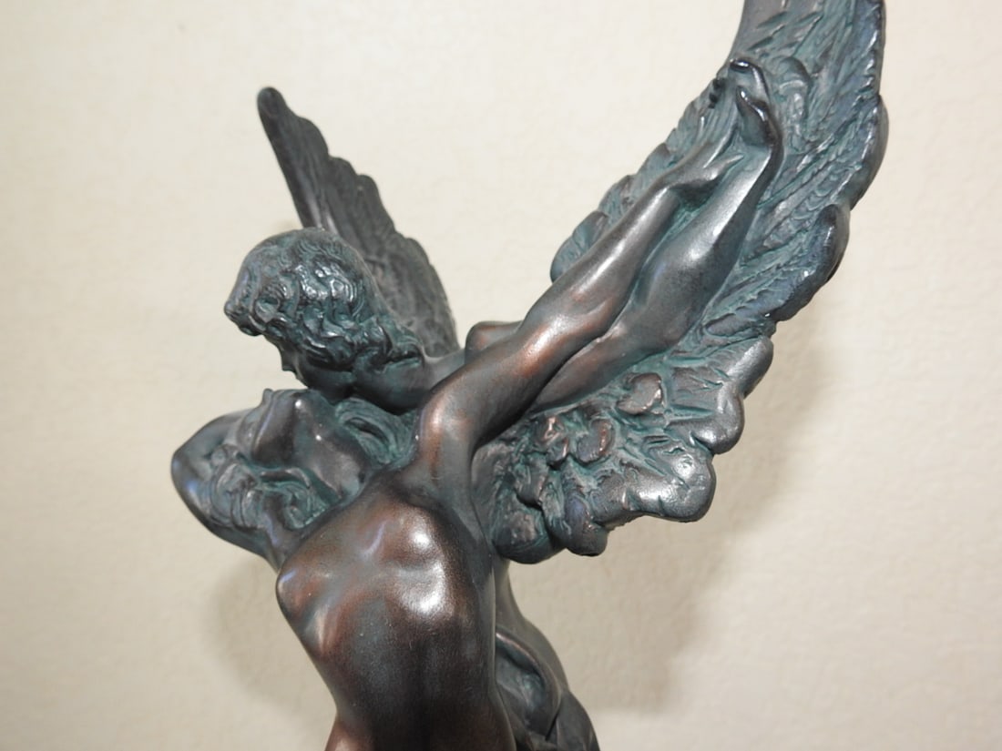 Austin Productions “Wings of Love?? Faux Bronze Sculpture - 5
