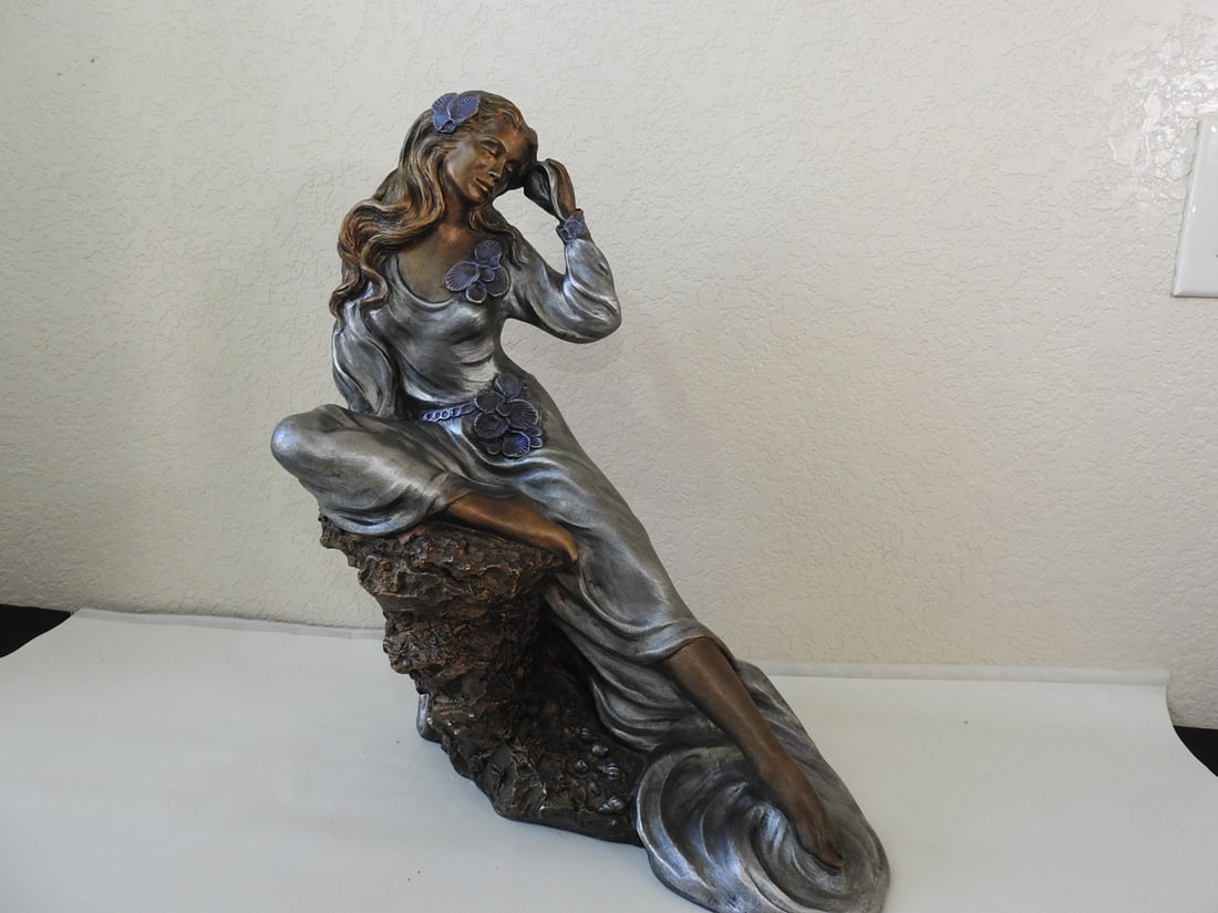 Alice Heath “Sea Whispers?? Faux Bronze Statue - 2