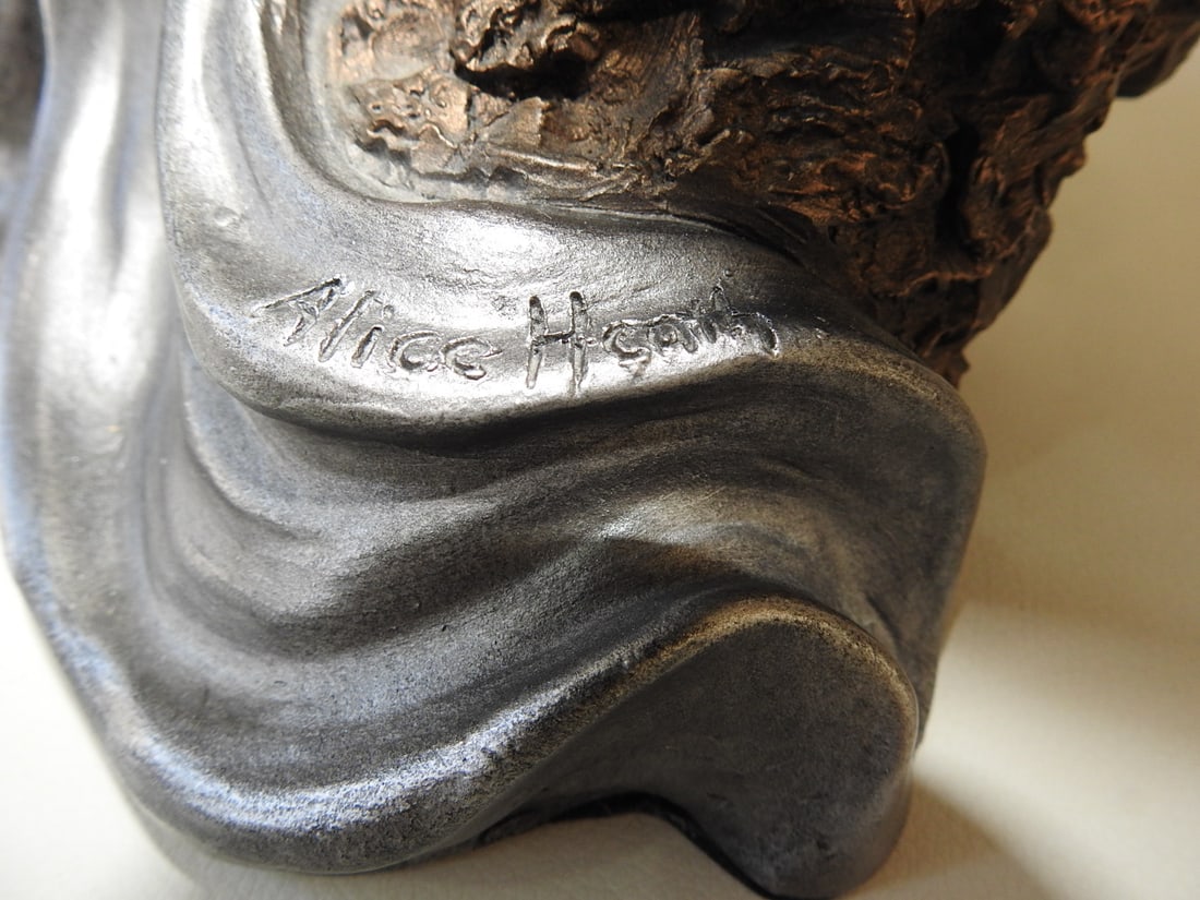 Alice Heath “Sea Whispers?? Faux Bronze Statue - 4
