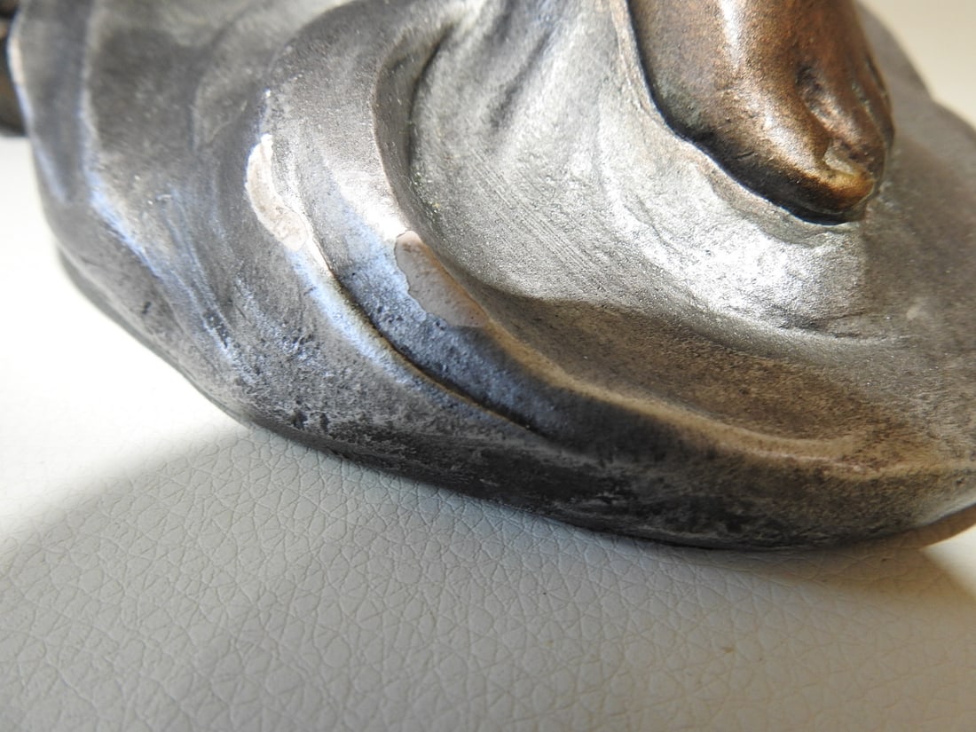 Alice Heath “Sea Whispers?? Faux Bronze Statue - 8