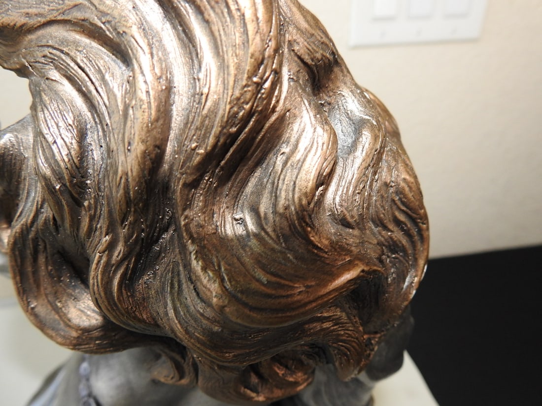 Alice Heath “Sea Whispers?? Faux Bronze Statue - 9