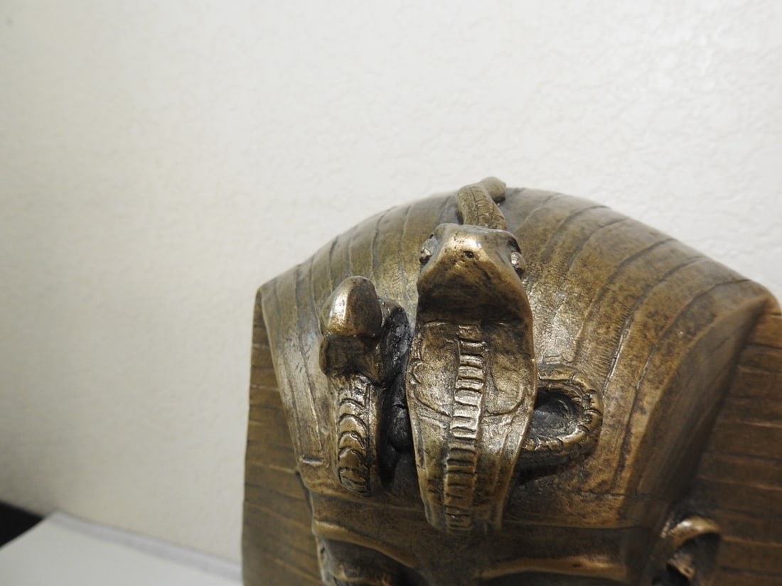 Austin Productions Faux Bronze Tutankhamun Sculpture - 2