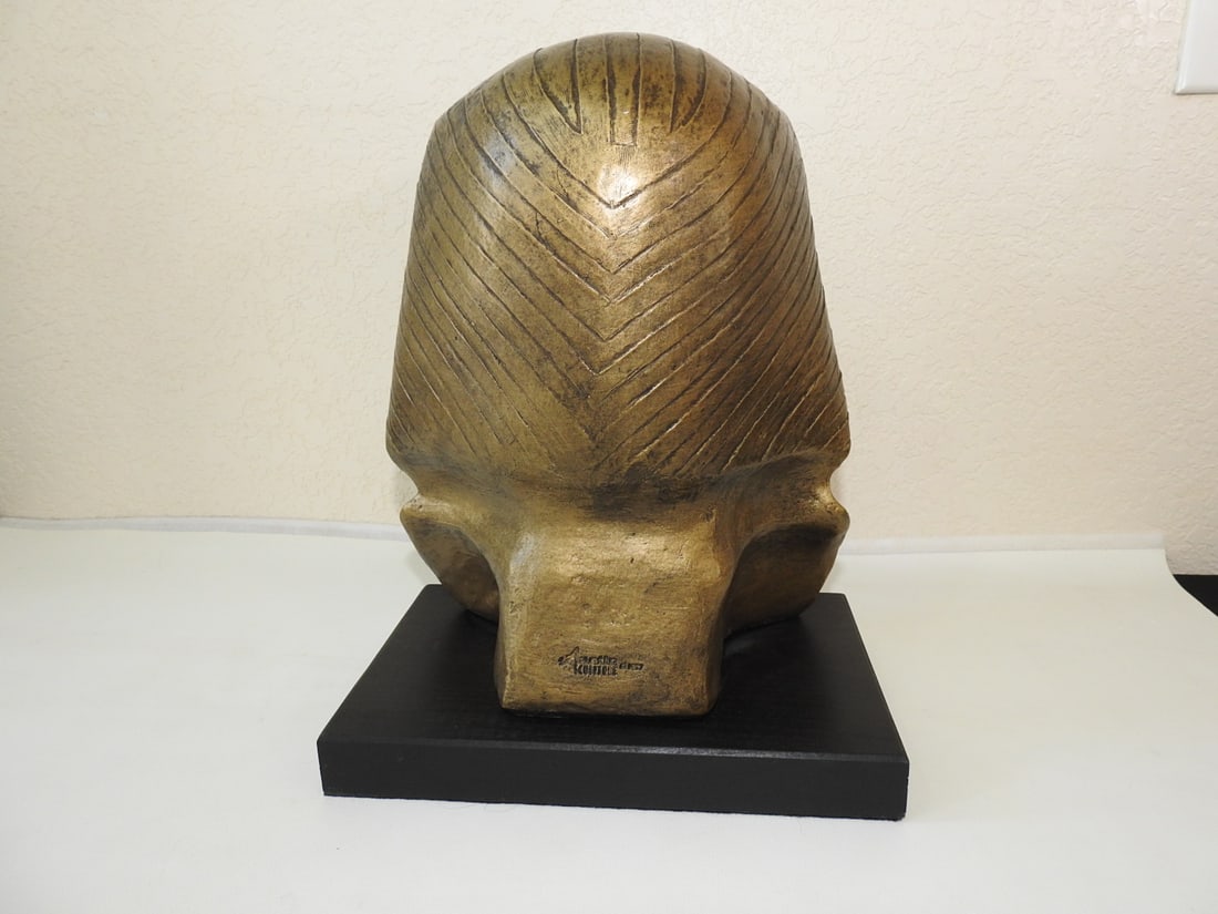 Austin Productions Faux Bronze Tutankhamun Sculpture - 5