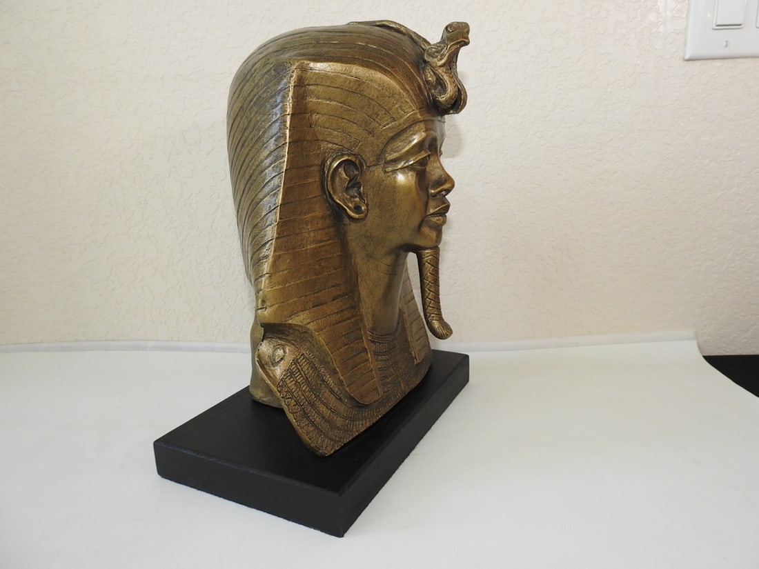 Austin Productions Faux Bronze Tutankhamun Sculpture - 8
