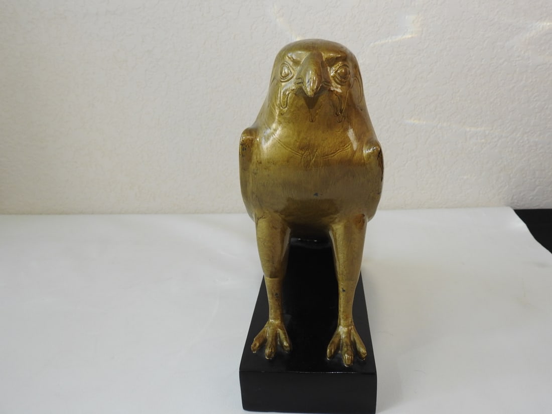 Alpha Museums Replicas Brass Horus Falcon Statue - 5