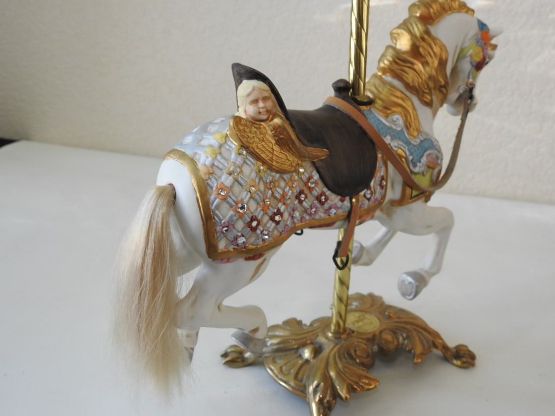 Tobin Fraley Porcelain Carousel Horse, 2nd Edition - 5