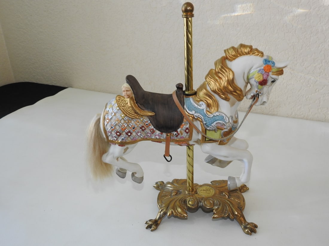 Tobin Fraley Porcelain Carousel Horse, 2nd Edition - 6