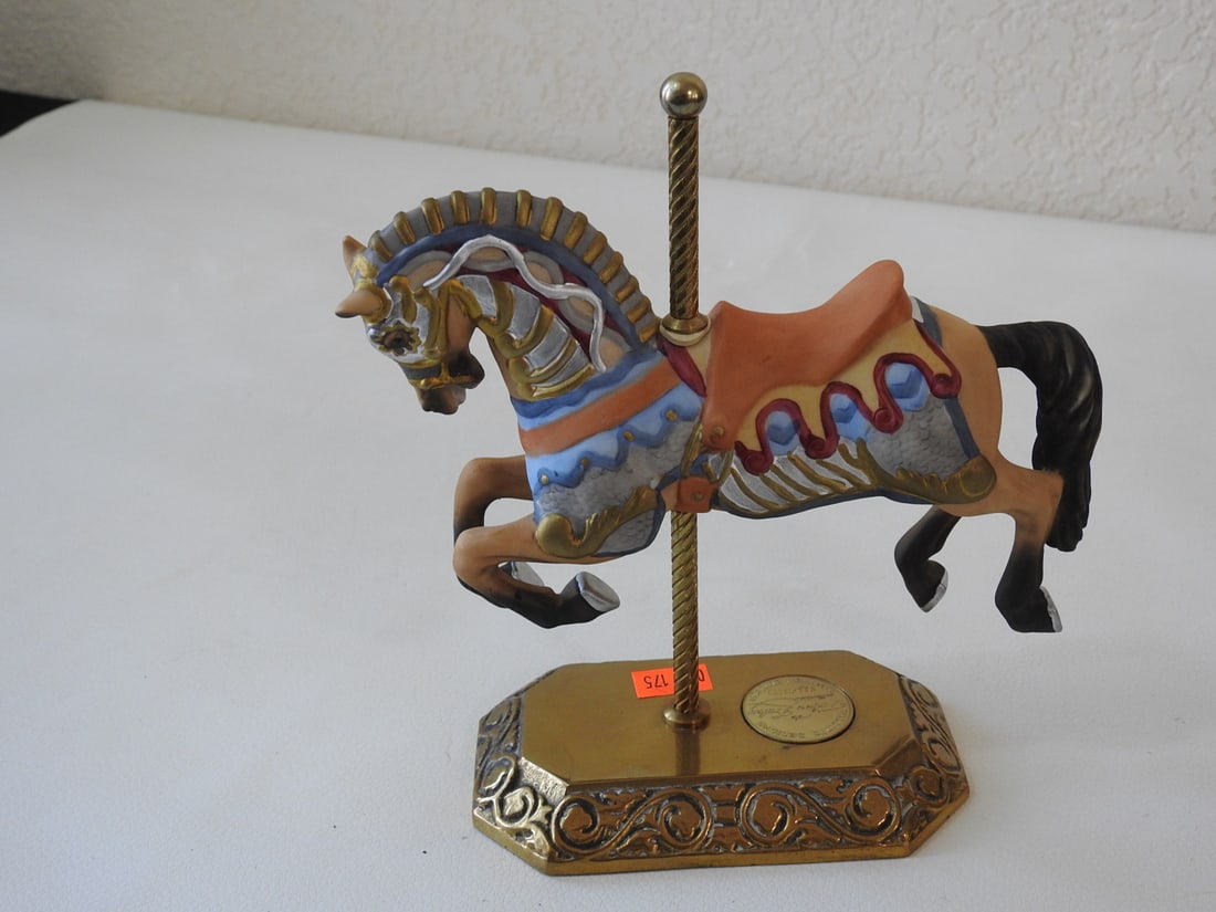Willitts Tobin Fraley Limited Edition Porcelain Carousel Horse - 3
