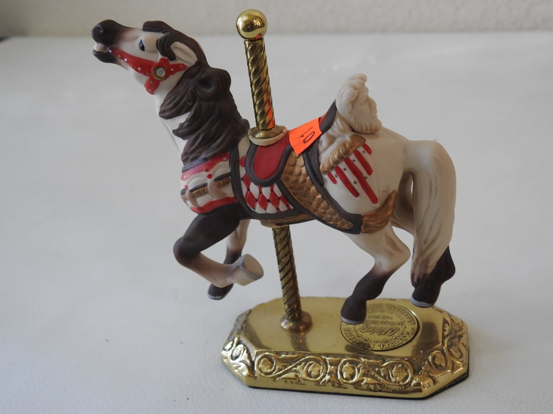 Willitts Americana Carousel Memories Porcelain Horse - 4